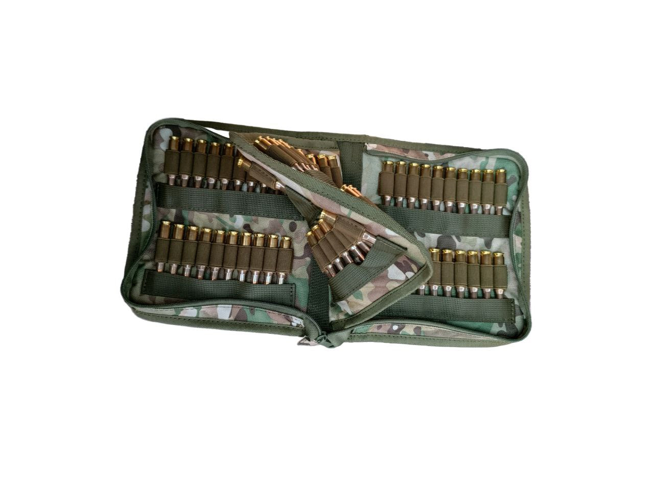 Сумка-патронташ закритий для 308 Win, 6.5 Cr, 243 на 80 шт GEN 2 перенесення та зберігання мультикам